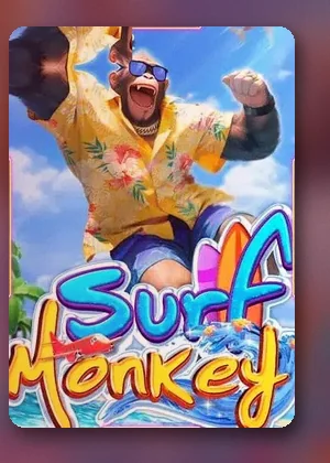 เกมเด่นวันนี้ สล็อต Surf Monkey ในล็อบบี้ของ SS168